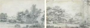 La Promenade En Barque by Louis-Gabriel Moreau the Elder
