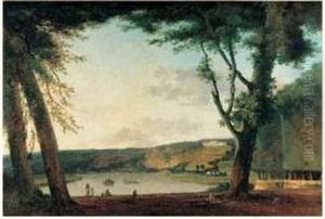 Vue Des Coteaux De Bellevue Prise Du Parc De Saint-cloud