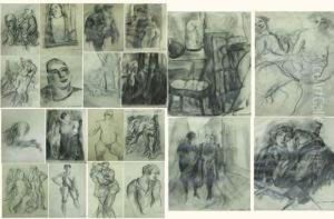 Personnages by Luc Albert Moreau
