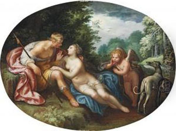 Venus And Adonis - view 1