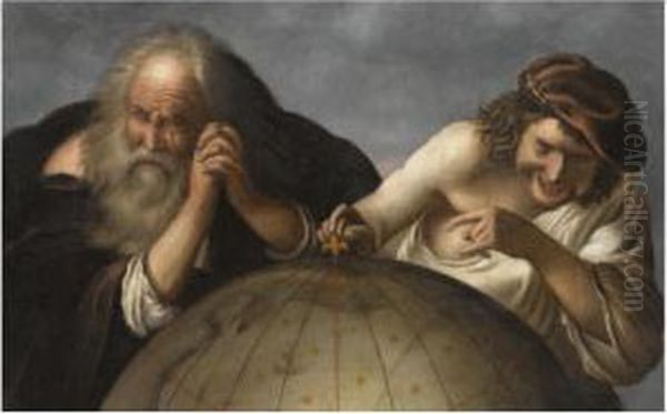 Democritus And Heraclitus - view 1