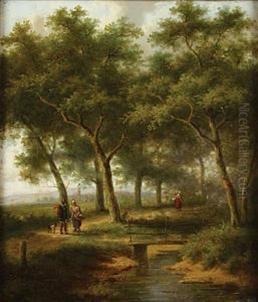 Landschap Met Personages - view 1