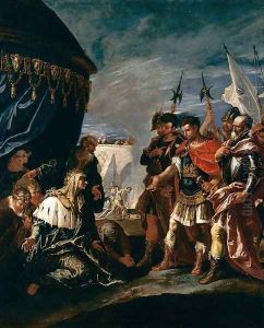 The Family of Darius before Alexander the Great by Gaspare Diziani