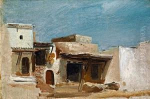 Alger, Le Faubourg Bab-azoun by Antoine Leon Morel-Fatio