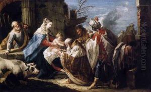Adoration of the Magi 1755 by Gaspare Diziani