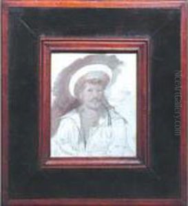 Portrait De Marin Francais. by Antoine Leon Morel-Fatio
