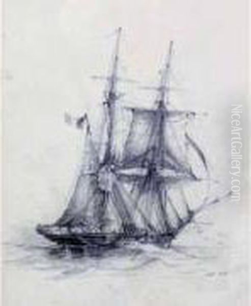 "goelette Francaise Faisant Route". - view 1