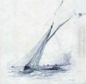 "barque Faisant Route Au Pres Serre". "barque Faisant Route Au Pres Serre".