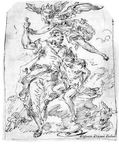 The Sacrifice of Isaac by Gaspare Diziani