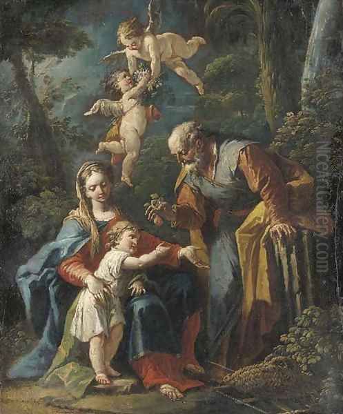 The Rest on the Flight to Egypt - view 1