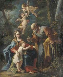 The Rest on the Flight to Egypt by Gaspare Diziani