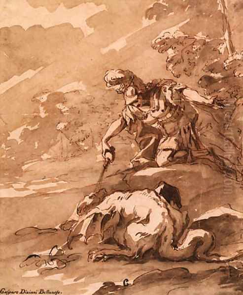 Cadmus and the Dragon - view 1