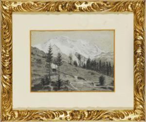 Paesaggio Di Montagna by Mario Moretti Foggia