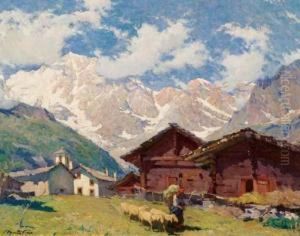 Pecetto E Il Monte Rosa by Mario Moretti Foggia