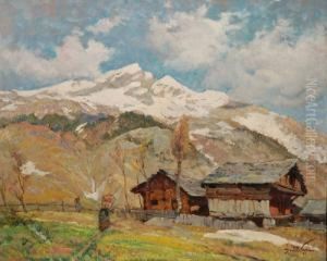 "il Bathel A Primavera" 1946 by Mario Moretti Foggia