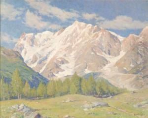 L'aspra Nordend, 1941 by Mario Moretti Foggia