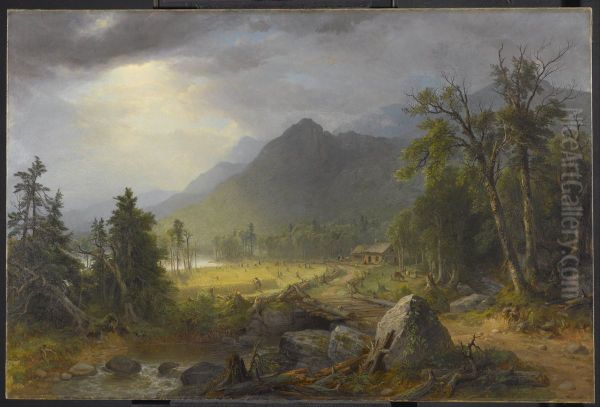 The First Harvest in the Wilderness - view 1