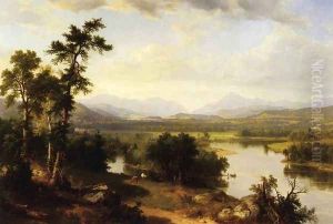 White Mountains Scenery, Franconia Notch, New Hampshire by Asher Brown Durand