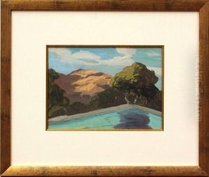 View Of Carmel Valley by Mary Deneale Morgan