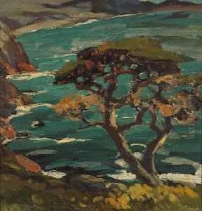 Seaside Cypress, Thought To Be Pointlobos by Mary Deneale Morgan