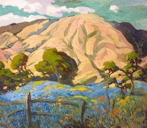 Upper Carmel Valley Hills Near Jamesburg by Mary Deneale Morgan