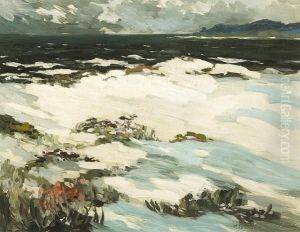 Seaside Sand Dunes by Mary Deneale Morgan