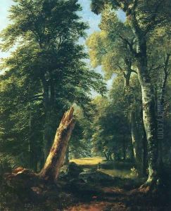 The Fallen Monarch by Asher Brown Durand