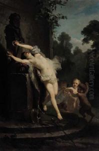 "la Baccante" 1881 by Rodolfo Morgari