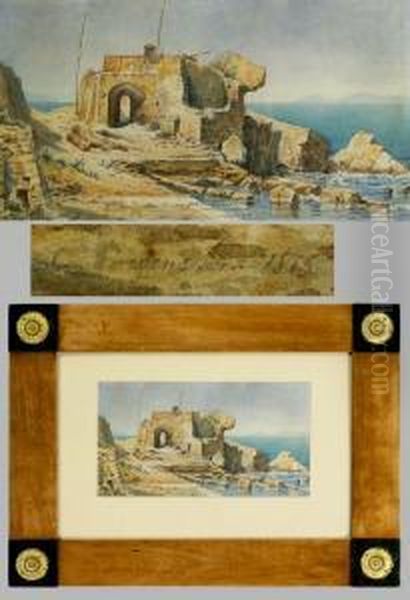 Ruine An Der Kuste Von Ischia - view 1