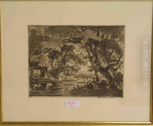 Fluslandschaft by Christian Bernhard Morgenstern
