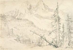 Blick Auf Die Zugspitze. by Christian Bernhard Morgenstern