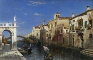 Venezianischer Kanal.