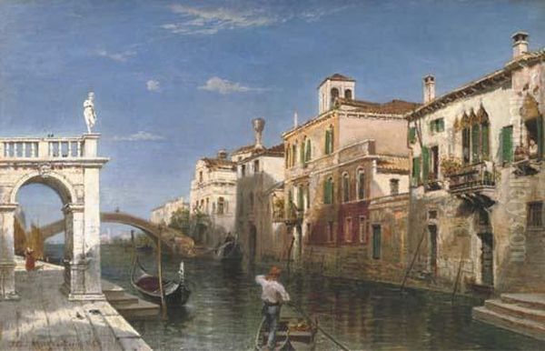 A Venetian Canal - view 1