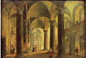 L'interieur D'une Eglise Renaissance