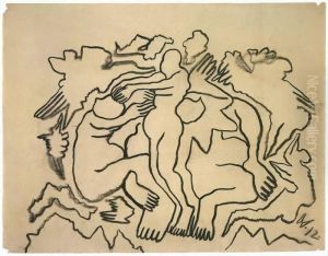 Ohne Titel by Wilhelm Morgner