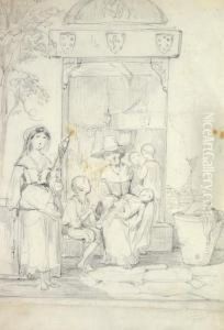 Le Popolane by Giuseppe Moricci
