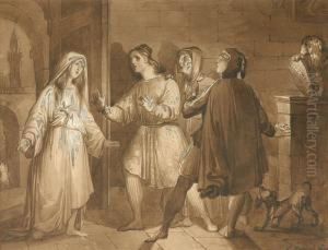 Scena Rodzajowa by Giuseppe Moricci