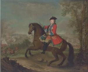 H.r.h. William Augustus, Duke Of Cumberland by David Morier