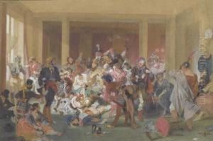 Fancy Dress Ball. by Edmond Morin