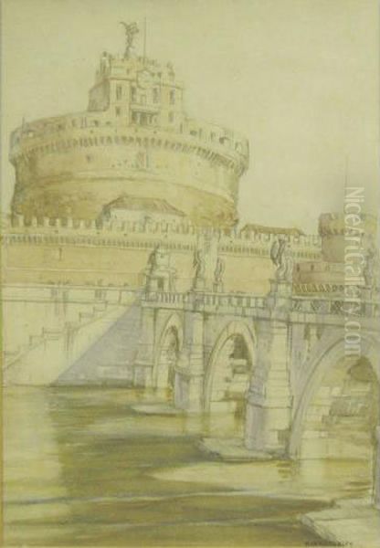Veduta Di Ponte E Castel Sant' Angelo - view 1