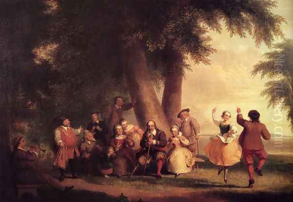 The Dance Of The Battery In The Presence Of Peter Stuyvesant - view 1
