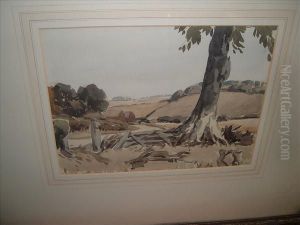 A Norfolk Lane by Harry Morley
