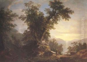 The Indian's Vespers 1847 by Asher Brown Durand