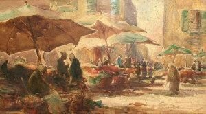 Street Scene by Thomas William Morley