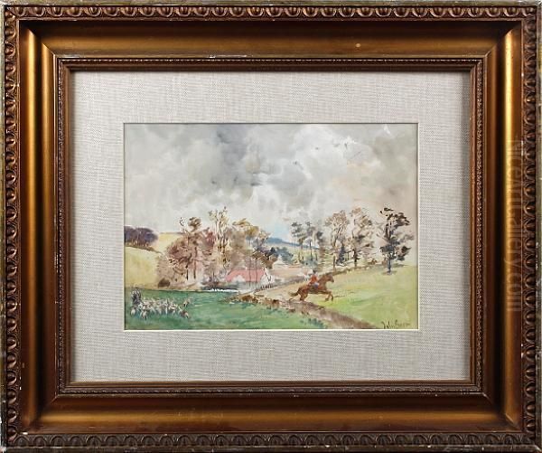 Landscape With Figures Seated Beneath Atree - view 1