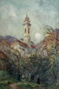 Evening Near Genoa
