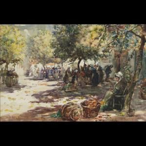 Market Morning. Dole, Brittany