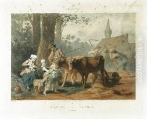 Tance Bretonskie by Antony Paul Emile Morlon