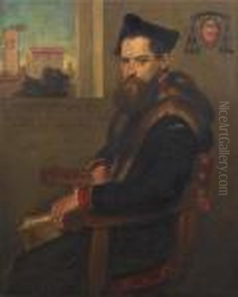 Portrait Of Canon Bartolomeo Bonghi - view 1