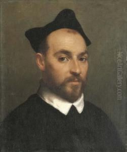 Portrait Of A Priest, Bust-length